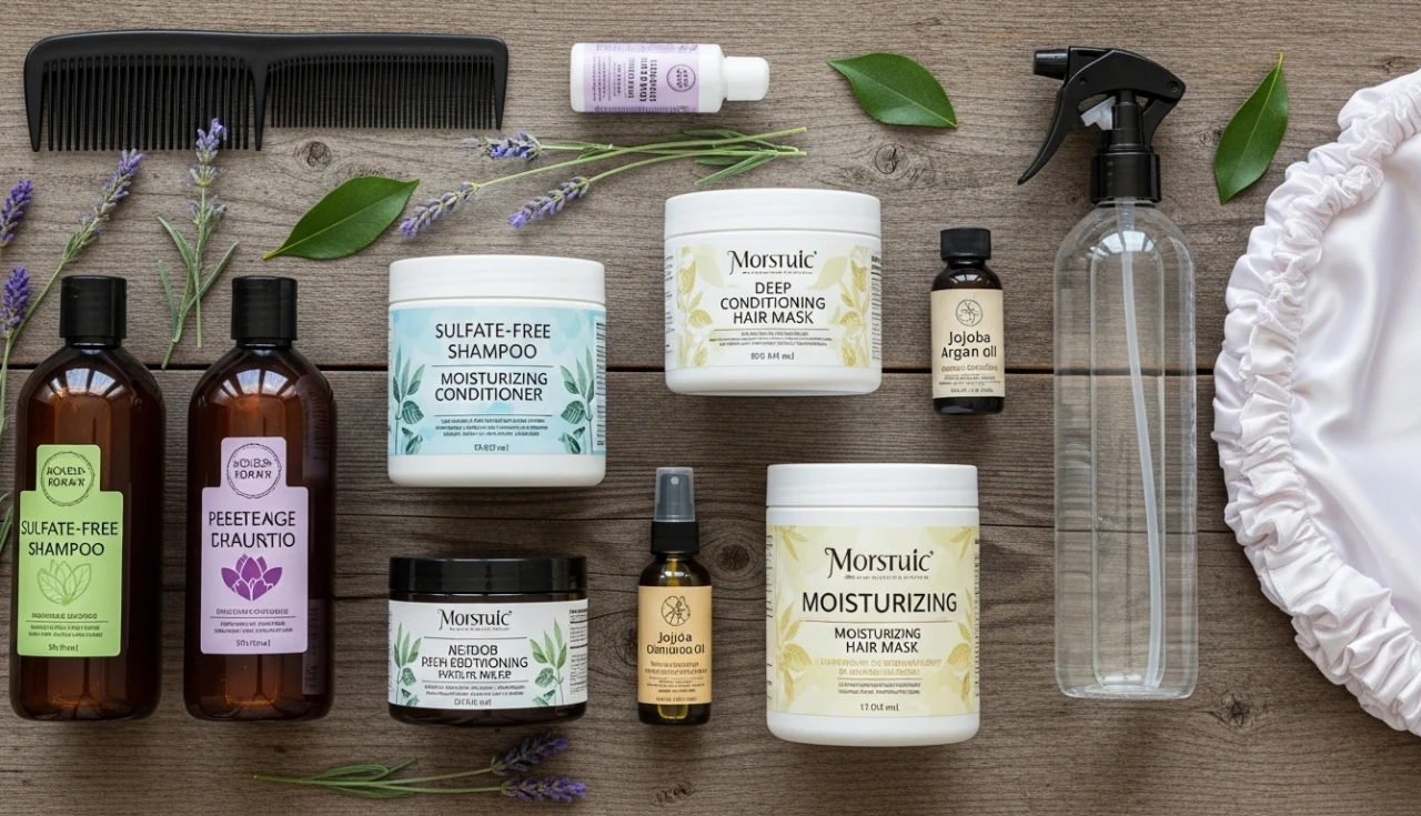 Produtos adequados para a transição capilar