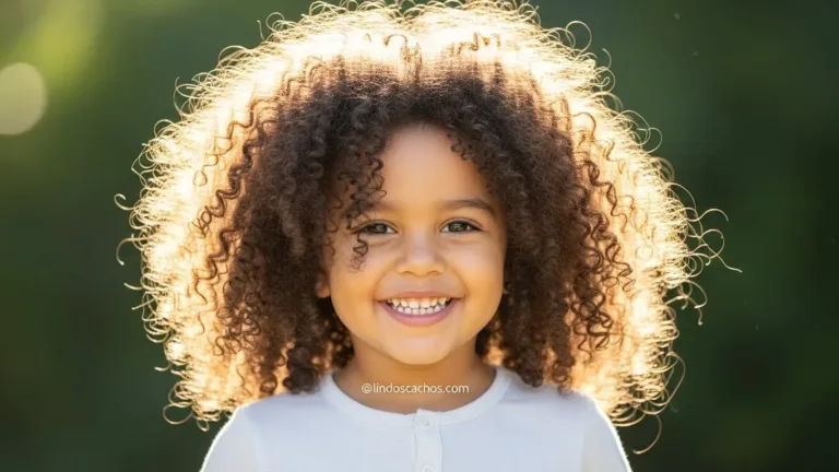 Dicas Infalíveis para Cabelos Cacheados Infantis Saudáveis e Felizes