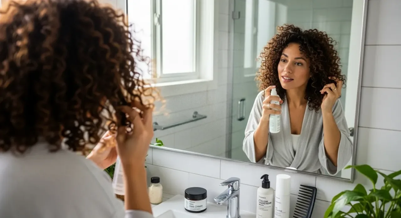 Rotina Matinal: Revitalizando os Cachos