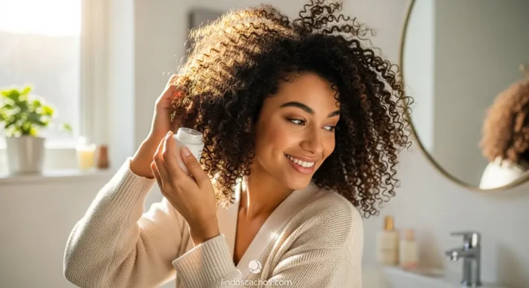 Creme para Cabelos Cacheados Ressecados